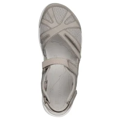 New Easy Spirit Splash Flat Hiking Sandals KhakiMultiNubuck