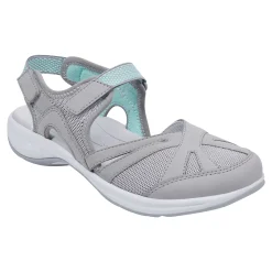 Discount Easy Spirit Splash Flat Hiking Sandals Grey