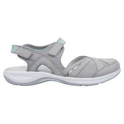 Discount Easy Spirit Splash Flat Hiking Sandals Grey