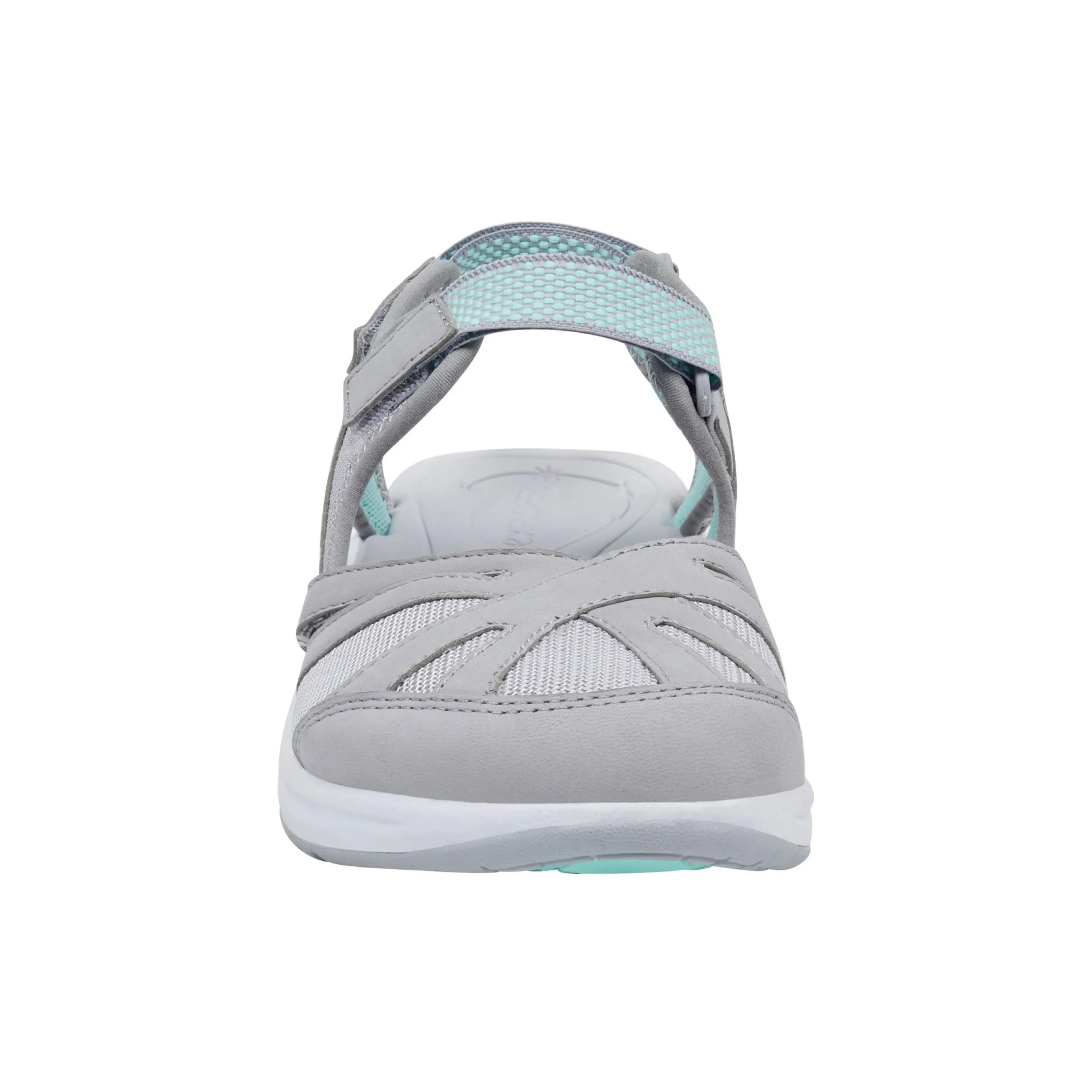 Discount Easy Spirit Splash Flat Hiking Sandals Grey
