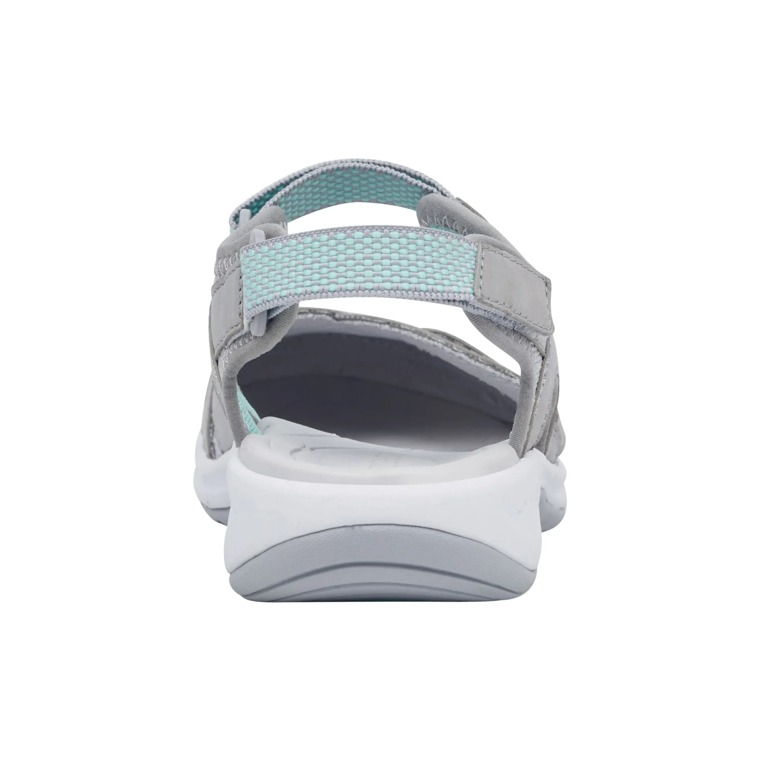 Discount Easy Spirit Splash Flat Hiking Sandals Grey