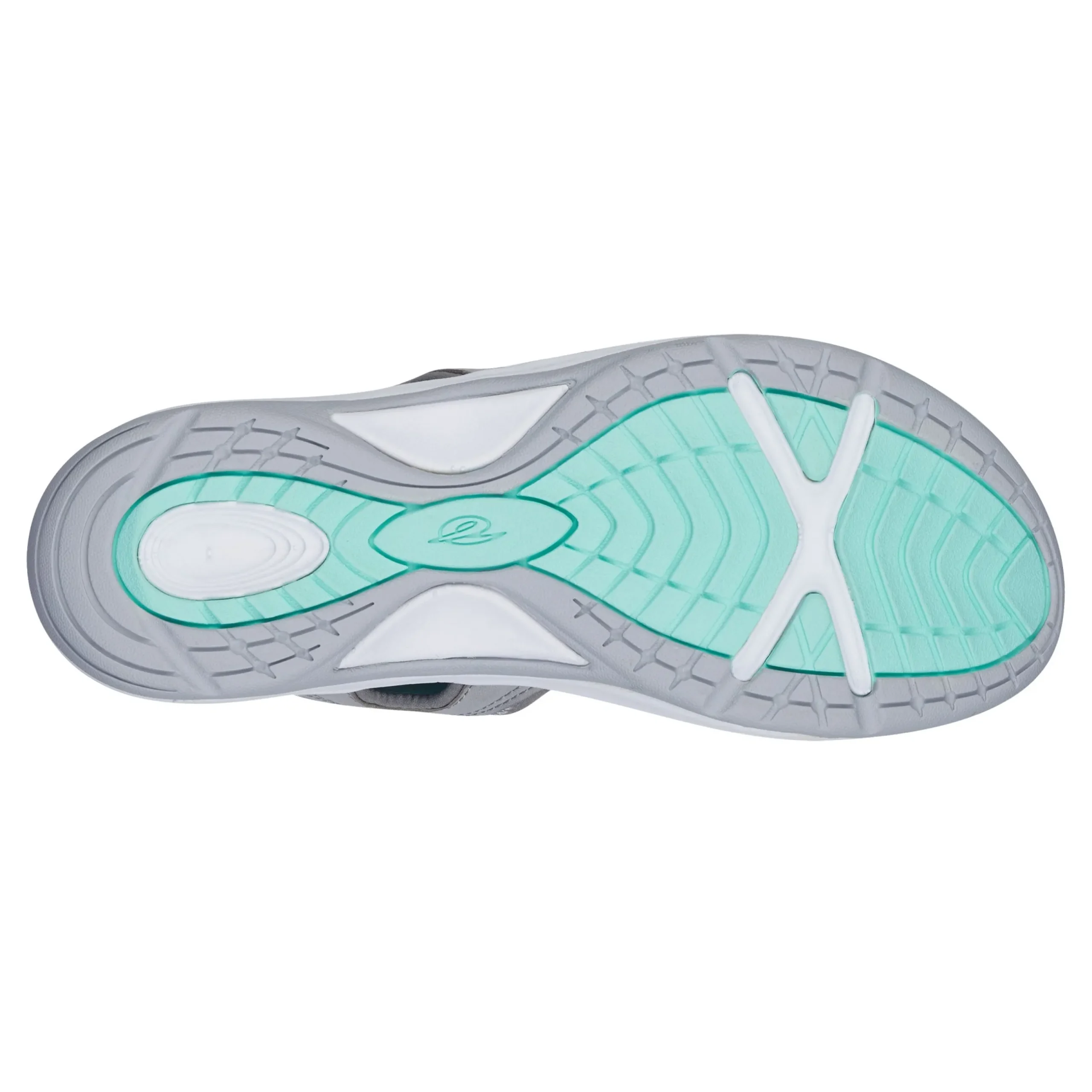 Discount Easy Spirit Splash Flat Hiking Sandals Grey