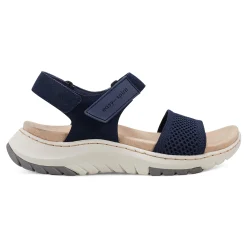 Clearance Easy Spirit Sway Casual Platform Sandals Navy