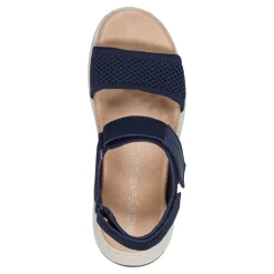 Clearance Easy Spirit Sway Casual Platform Sandals Navy