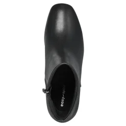Outlet Easy Spirit Tamara Heeled Booties BlackLeather