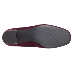 Outlet Easy Spirit Tami Heeled Booties WineSuede