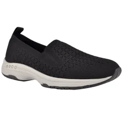 Clearance Easy Spirit Tech Eco Slip On Sneakers BlackRecycledKnit