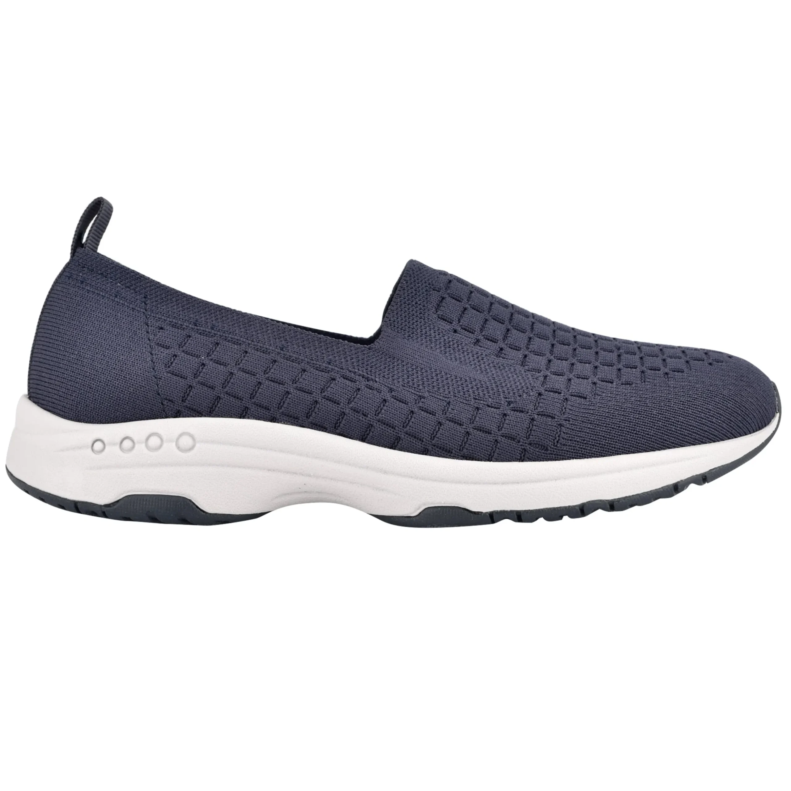 New Easy Spirit Tech Eco Slip On Sneakers NavyRecycledKnit