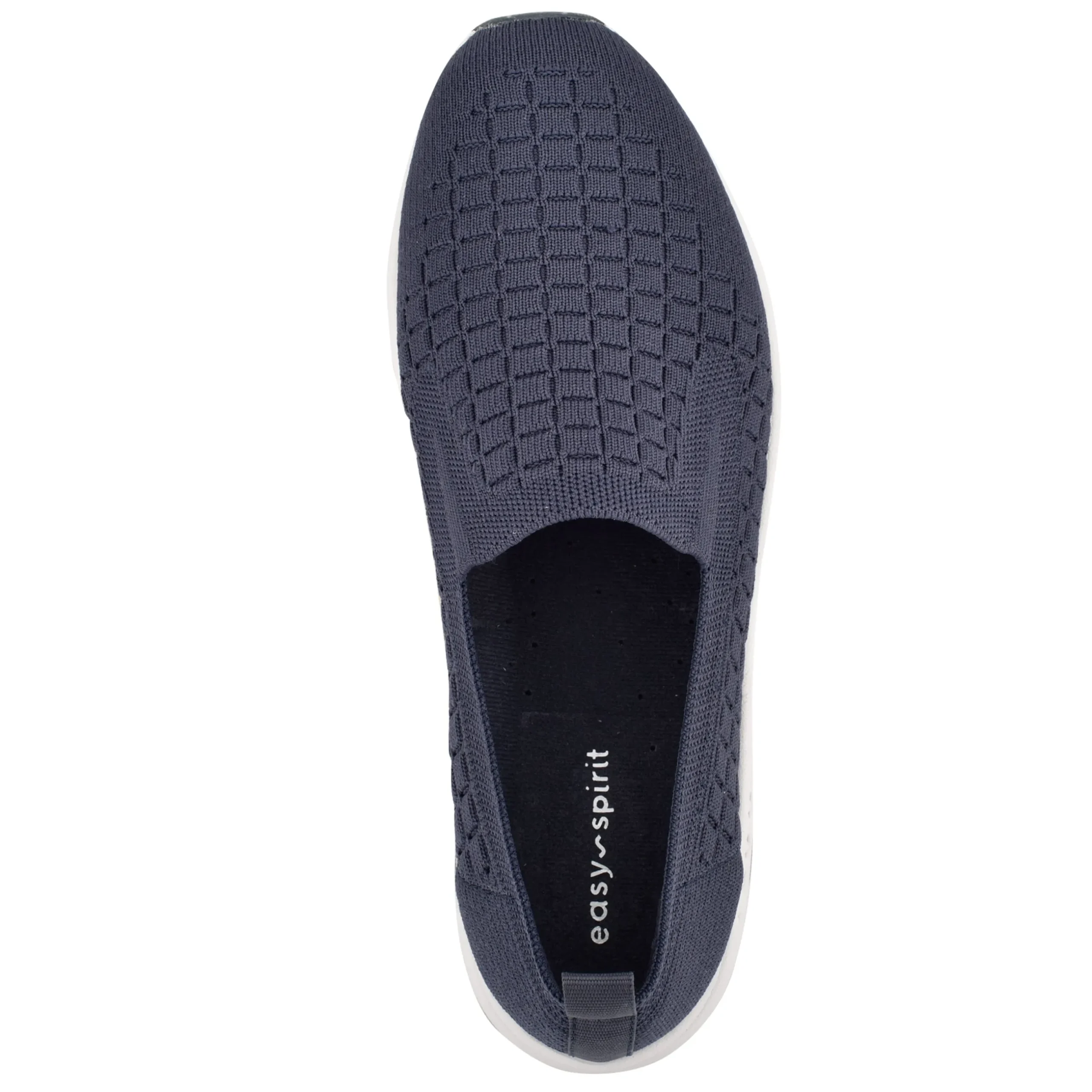 New Easy Spirit Tech Eco Slip On Sneakers NavyRecycledKnit