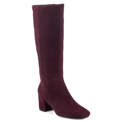 Best Easy Spirit Tony Heeled Boots BurgundySuede