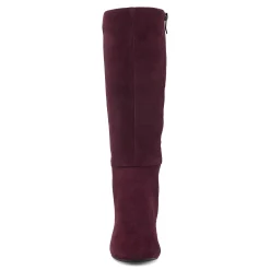 Best Easy Spirit Tony Heeled Boots BurgundySuede