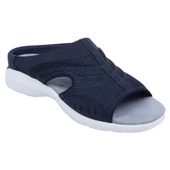 Online Easy Spirit Traciee Slip On Sandals BlueMultiFabric