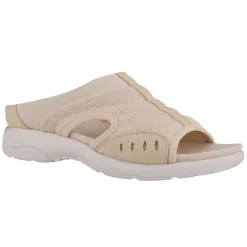 Hot Easy Spirit Traciee Slip On Sandals TaupeMesh