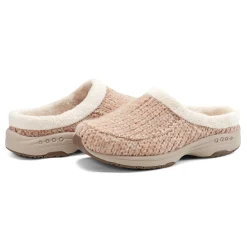 Outlet Easy Spirit Travelfurr Clogs NaturalCableKnit