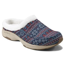 Sale Easy Spirit Travelfurr Clogs BlueFairIsle