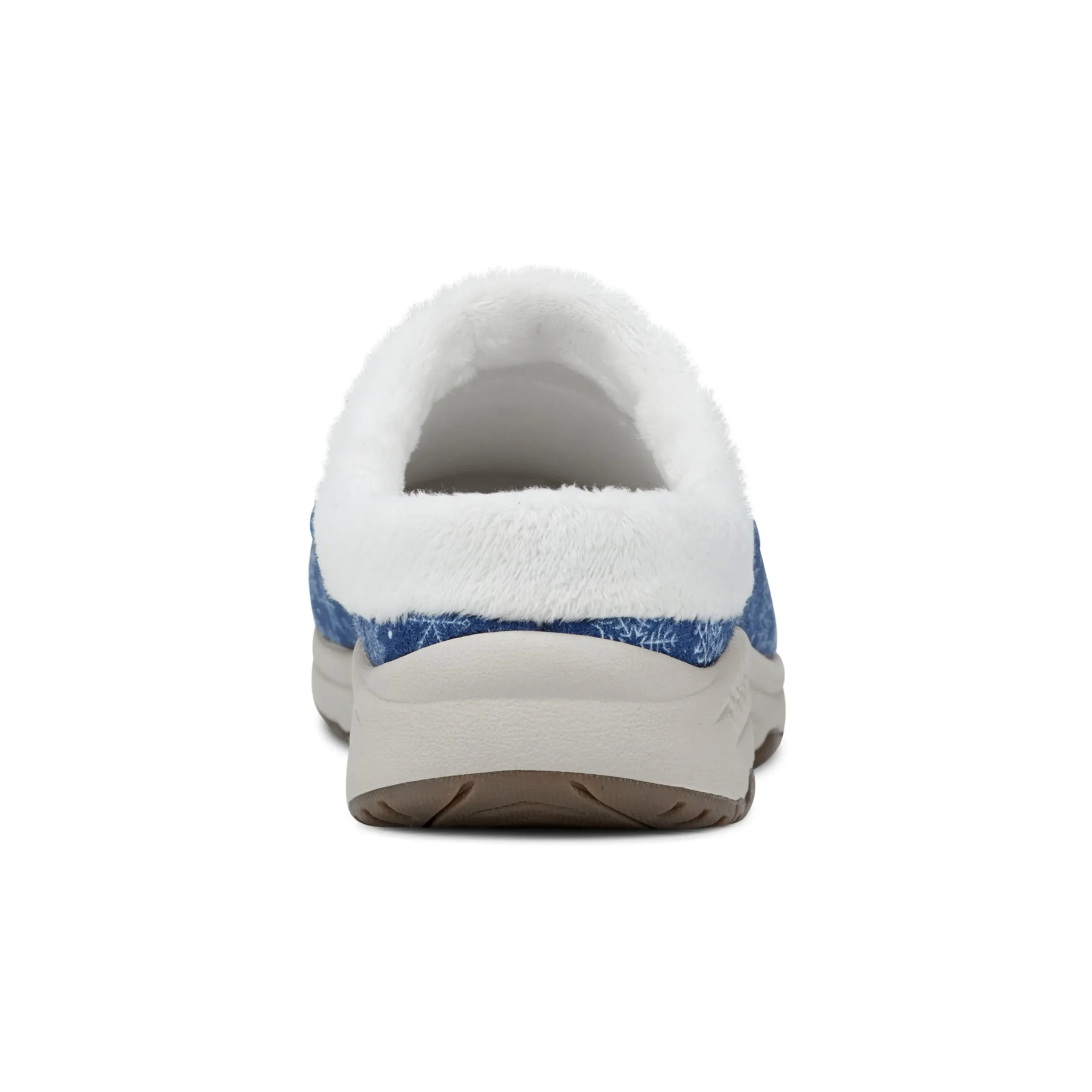 Clearance Easy Spirit Travelfurr Clogs DarkBlueSnowflakePrint