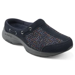 Hot Easy Spirit Travelport Clogs DarkNavyBoucle