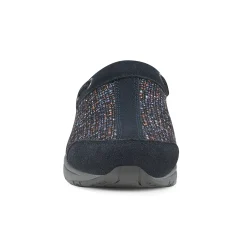 Hot Easy Spirit Travelport Clogs DarkNavyBoucle