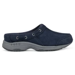 Discount Easy Spirit Travelport Clogs DarkBlueSuede