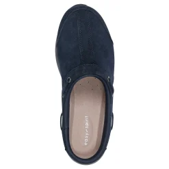 Discount Easy Spirit Travelport Clogs DarkBlueSuede