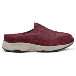 Clearance Easy Spirit Traveltime Clogs RedSuede