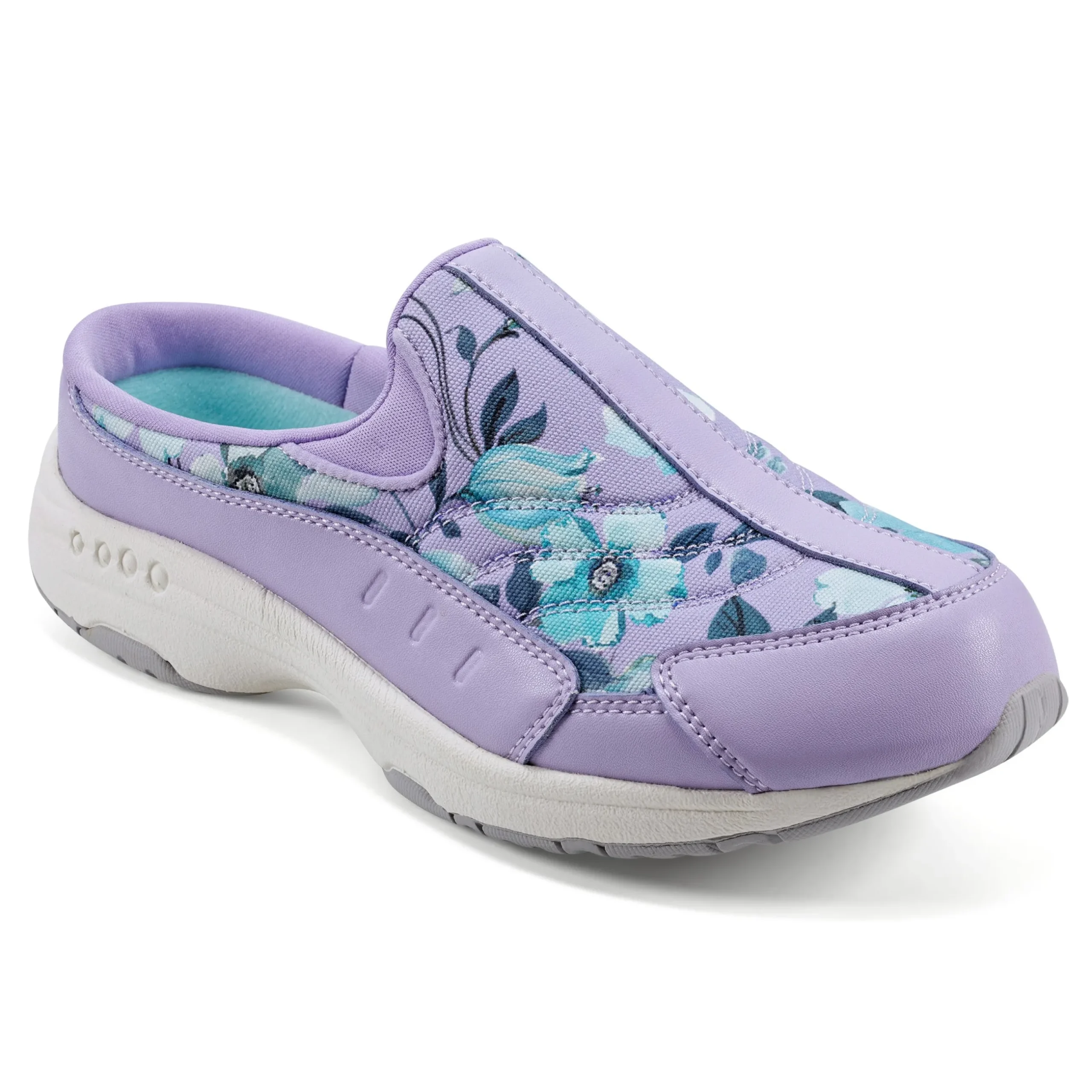 Hot Easy Spirit Traveltime Clogs LilacMultiFloral