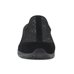 Outlet Easy Spirit Traveltime Clogs BlackGlittermulti