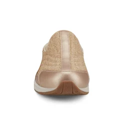 Easy Spirit Traveltime Clogs GoldRaffia