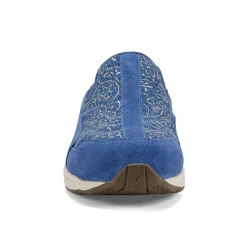 Hot Easy Spirit Traveltime Clogs Denim/Gold