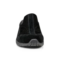 Easy Spirit Traveltime Clogs BlackVelourSuede