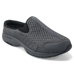 Discount Easy Spirit Traveltime Clogs DarkGreyMesh