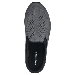 Discount Easy Spirit Traveltime Clogs DarkGreyMesh