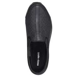 Discount Easy Spirit Traveltime Clogs BlackNylon