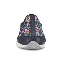 Easy Spirit Traveltime Clogs NavyDitsyFloralPrint