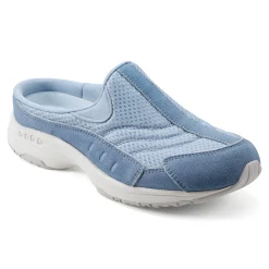 Discount Easy Spirit Traveltime Clogs LightCelestialBlueMesh