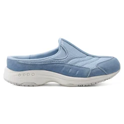 Discount Easy Spirit Traveltime Clogs LightCelestialBlueMesh