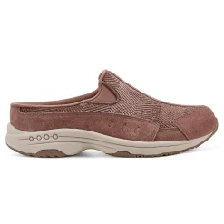 Best Easy Spirit Traveltime Clogs TaupeVelourSuede