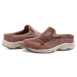 Best Easy Spirit Traveltime Clogs TaupeVelourSuede