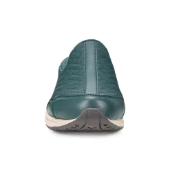Sale Easy Spirit Traveltime Clogs DarkGreenNylon