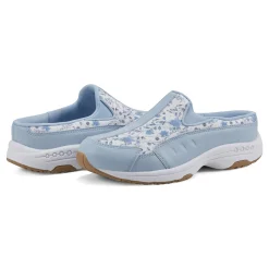 Best Easy Spirit Traveltime Clogs LightBluePrairieFloral