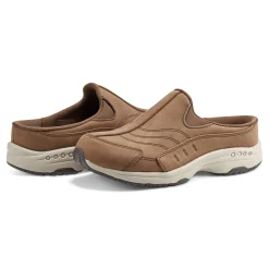 Sale Easy Spirit Traveltime Clogs MediumNaturalLeather