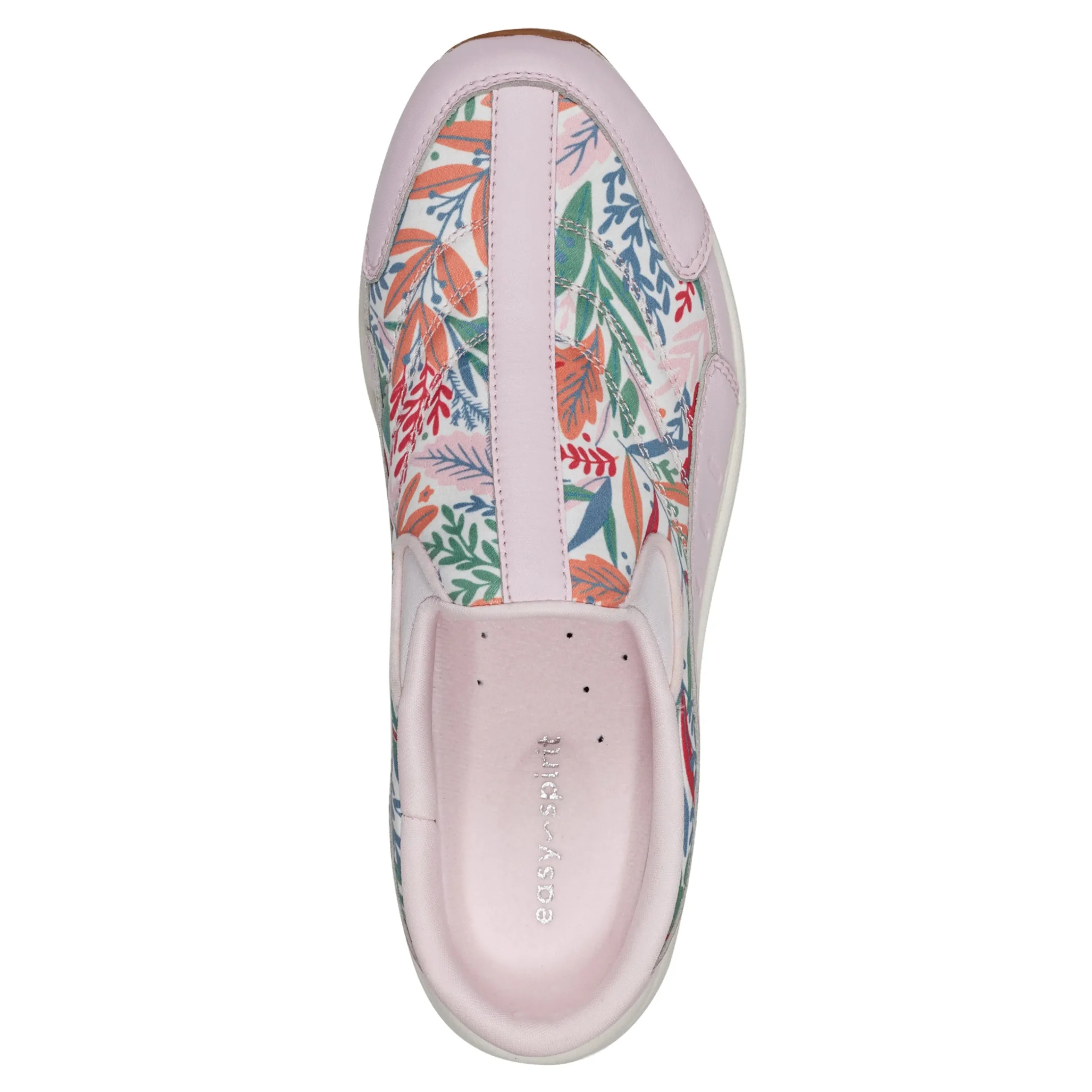 Clearance Easy Spirit Traveltime Clogs PinkTropicalPrint
