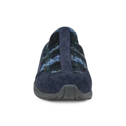 Discount Easy Spirit Traveltime Clogs NavyTartanPlaid