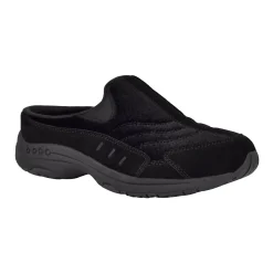 Outlet Easy Spirit Traveltime Clogs BlackVelvet