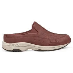 Sale Easy Spirit Traveltime Clogs DarkRed