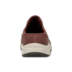 Sale Easy Spirit Traveltime Clogs DarkRed