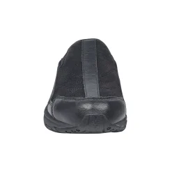 Easy Spirit Traveltime Leather Clogs BlackLeather