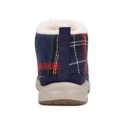 Easy Spirit Trippin Cozy Booties Navy/RedPlaid