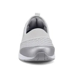 Discount Easy Spirit Twist Slip On Sneakers GreyWoven