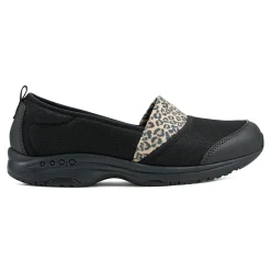 Best Easy Spirit Twist Slip On Sneakers Black/Leopard